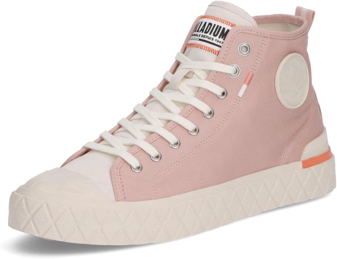 Кроссовки Palladium Unisex Palla Ace Mid из органического канваса на шнуровке, розовый
Кроссовки Palladium Unisex Palla Ace Mid из органического канваса на шнуровке, розовый