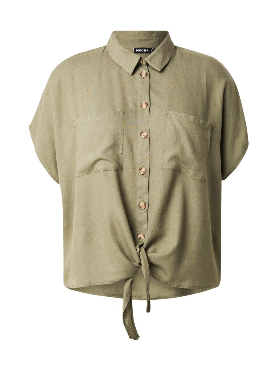 Блуза PIECES Curve PCPIA, оливковый 
Блуза PIECES Curve PCPIA, оливковый
