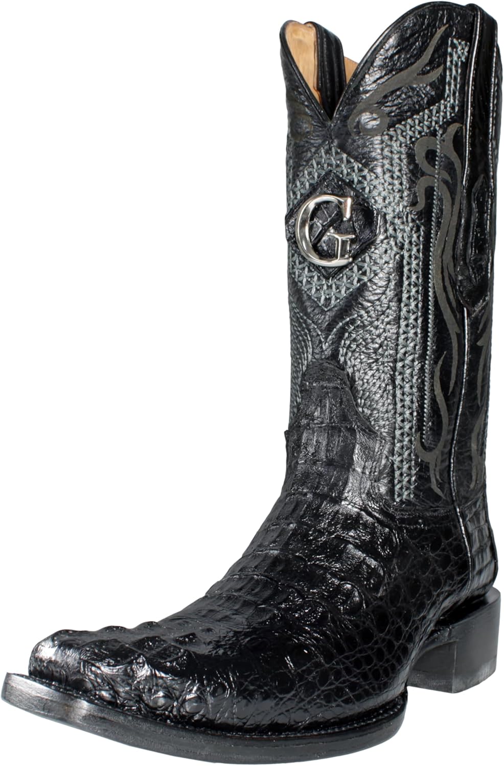 Ковбойские западные сапоги El General из аутентичной кожи брюха каймана 393 с заостренным носком Generic, черный
Ковбойские западные сапоги El General из аутентичной кожи брюха каймана 393 с заостренным носком Generic, черный