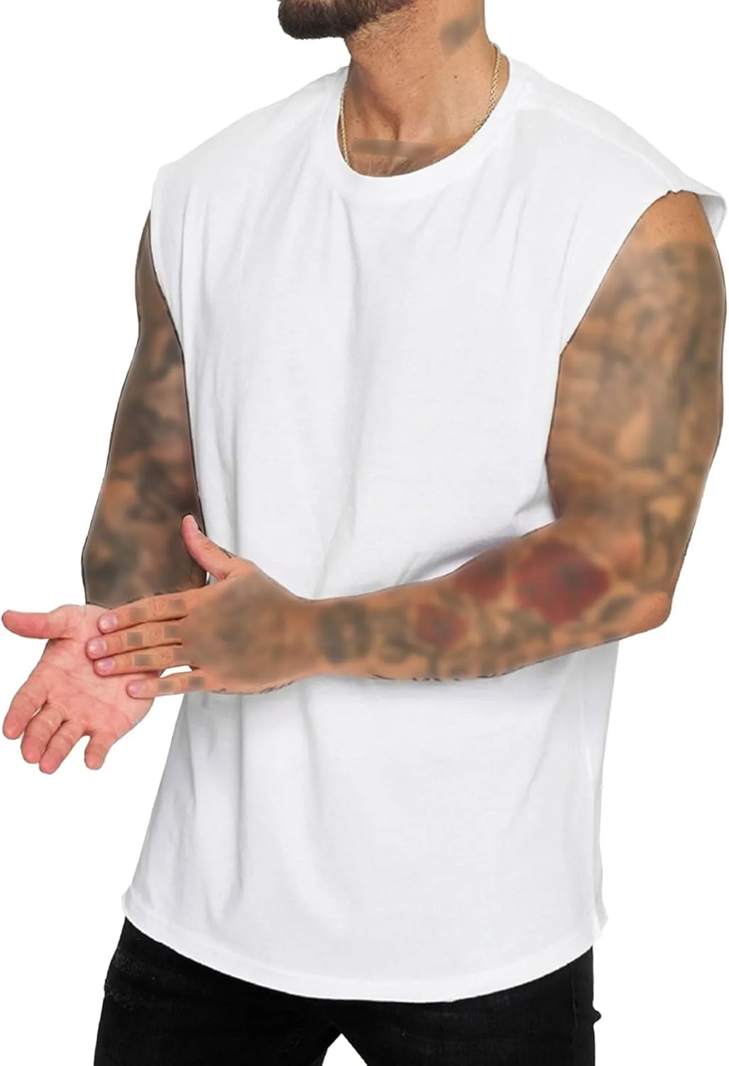 Мужской тяжелый модный майка без рукавов VgueElegc
Мужской тяжелый модный майка без рукавов VgueElegc