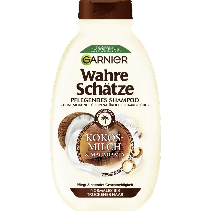 Шампунь Кокосовое молоко и макадамия для нормальных и сухих волос Garnier, 250 ml
Шампунь Кокосовое молоко и макадамия для нормальных и сухих волос Garnier, 250 ml
