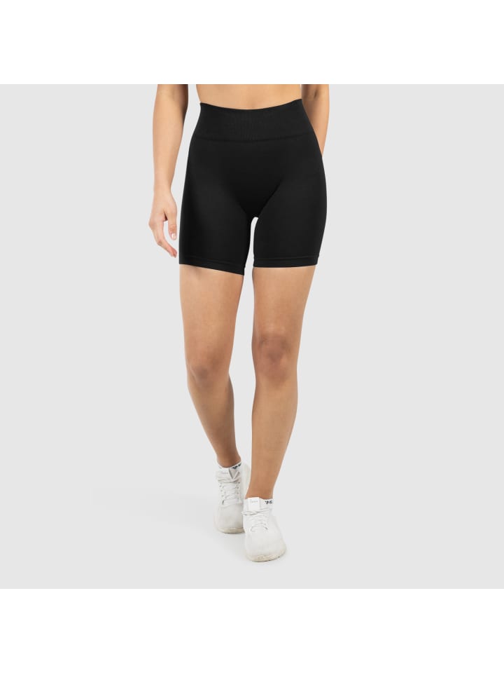 Шорты Nomeli Scrunch черного цвета SMILODOX
Шорты Nomeli Scrunch черного цвета SMILODOX