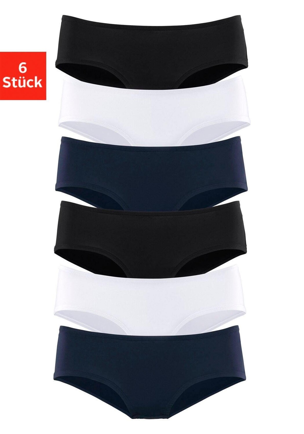 Трусы Vivance Active Hipster, цвет marine, schwarz, weiß
Трусы Vivance Active Hipster, цвет marine, schwarz, weiß