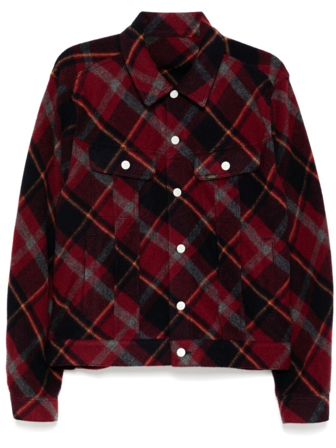 Куртка-рубашка с нашивкой-логотипом Undercover, красный
Куртка-рубашка с нашивкой-логотипом Undercover, красный