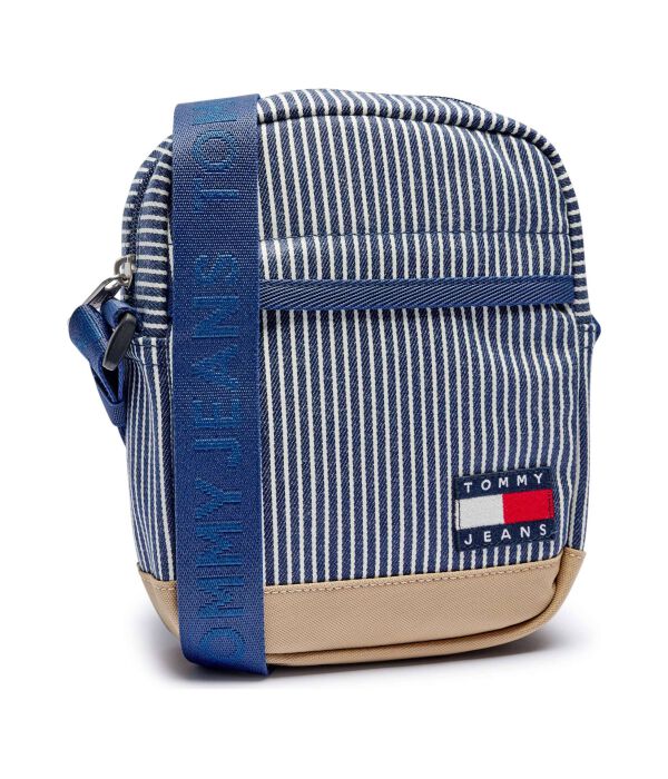 Сумка мужская Tommy Jeans в полоску, синий
Сумка мужская Tommy Jeans в полоску, синий