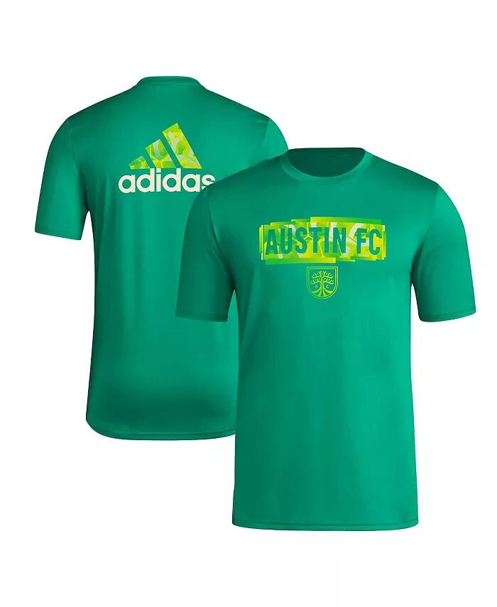 Мужская зеленая футболка Austin FC Local Pop AEROREADY adidas
Мужская зеленая футболка Austin FC Local Pop AEROREADY adidas