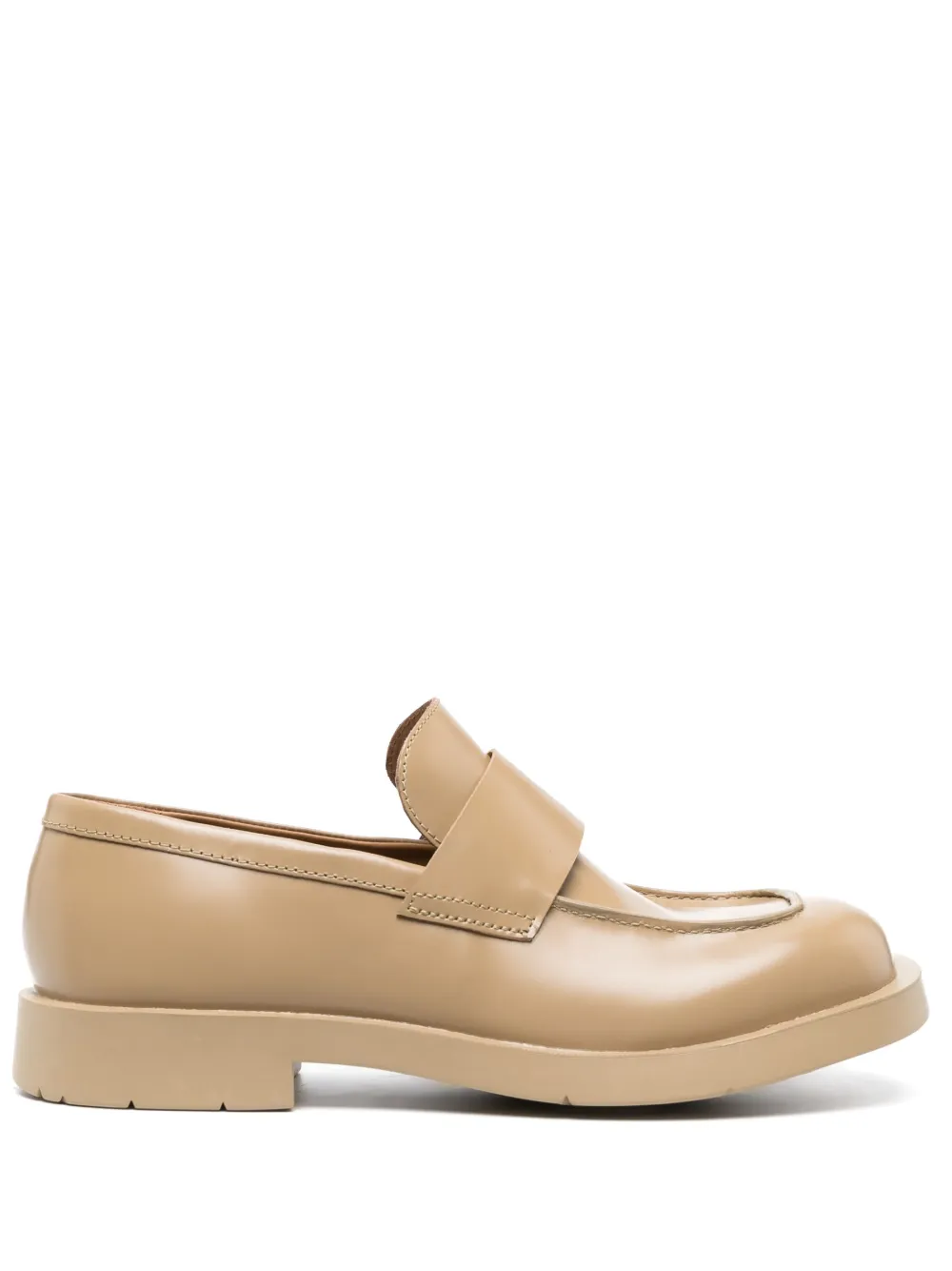 Лоферы с квадратным носком CamperLab, нейтральный 
Лоферы с квадратным носком CamperLab, нейтральный