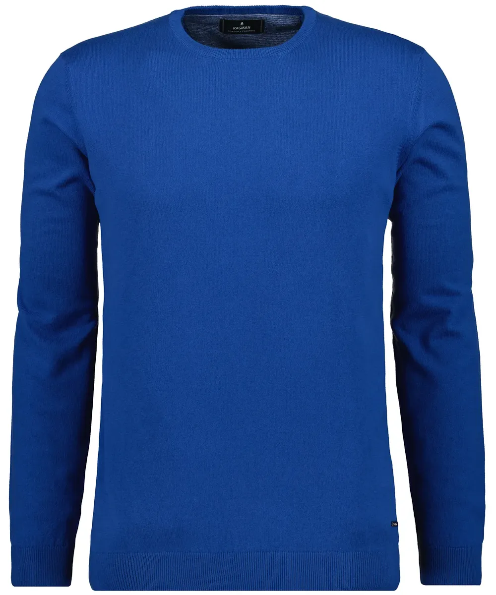 Свитер RAGMAN с круглым вырезом, синий
Свитер RAGMAN с круглым вырезом, синий