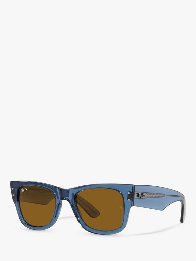 RB0840S унисекс солнцезащитные очки Mega Wayfarer Ray-Ban, Transparent Blue
RB0840S унисекс солнцезащитные очки Mega Wayfarer Ray-Ban, Transparent Blue