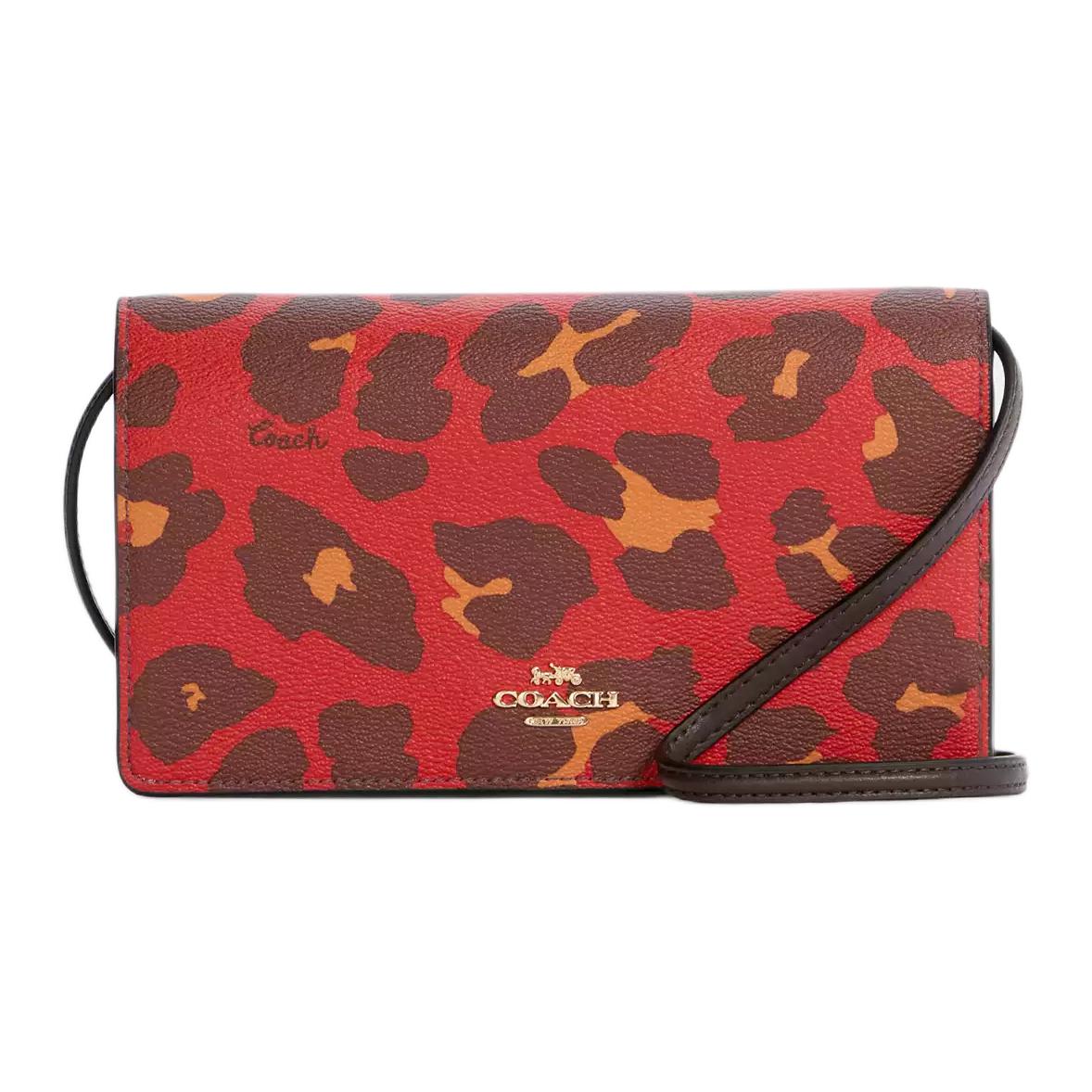 Anna Coated Canvas With Leather Shoulder Bag, Crossbody Bag Trumpets Women's Red COACH
Anna Coated Canvas With Leather Shoulder Bag, Crossbody Bag Trumpets Women's Red COACH