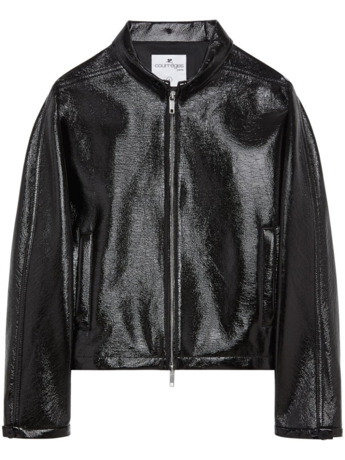 Courrèges бомбер на молнии, черный
Courrèges бомбер на молнии, черный