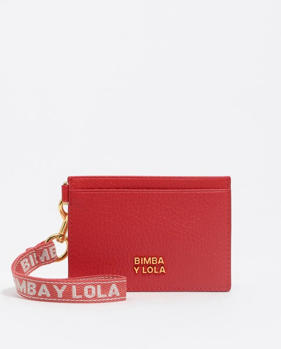 Женский кожаный кошелек красного цвета Bimba y Lola
Женский кожаный кошелек красного цвета Bimba y Lola