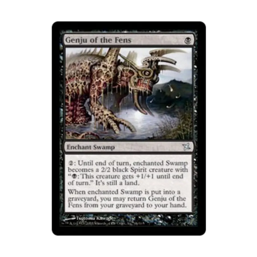 CCG Гендзю из Болот (U), MTG - Betrayers of Kamigawa 
CCG Гендзю из Болот (U), MTG - Betrayers of Kamigawa