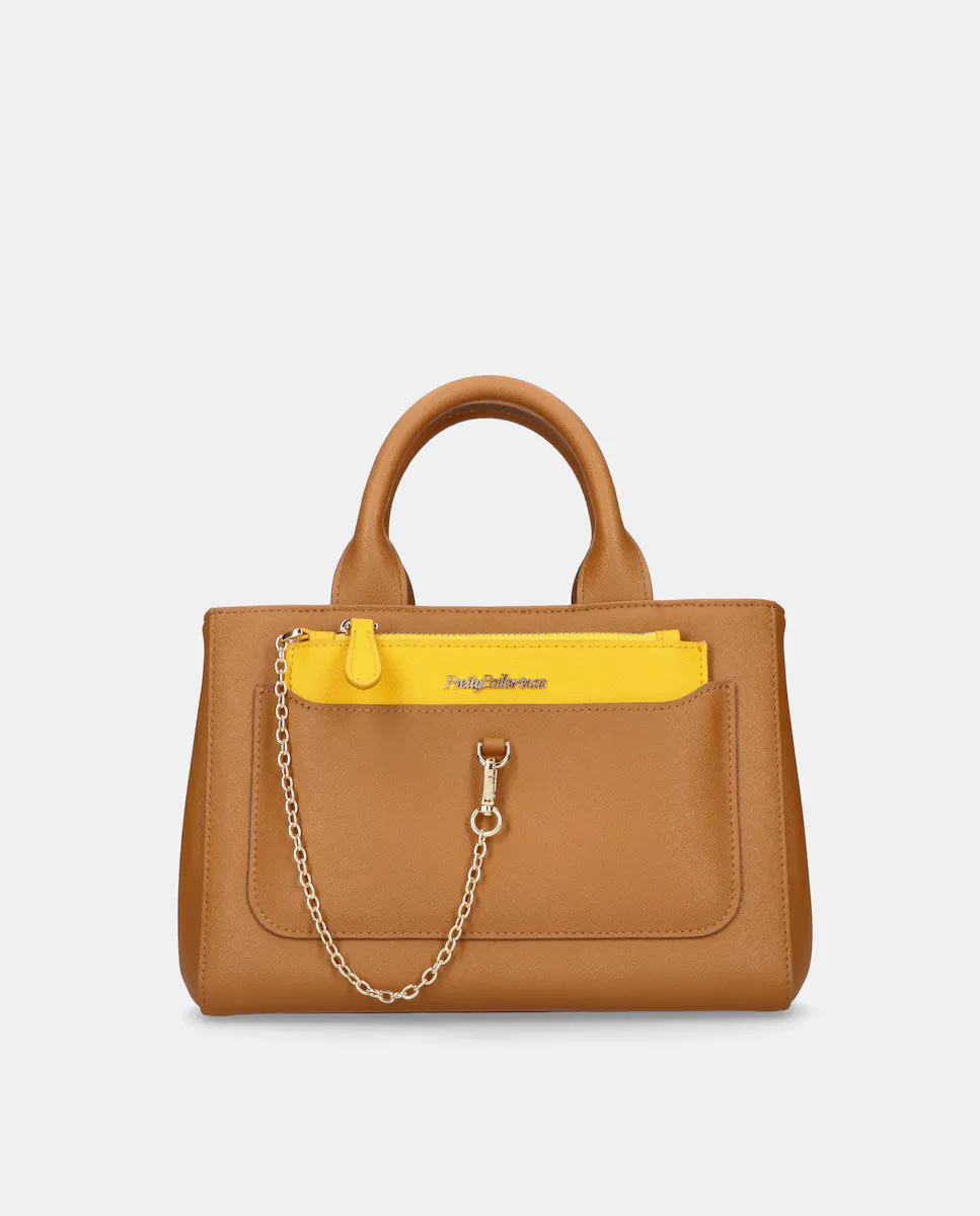 Маленькая кожаная сумка через плечо со съемным карманом Pretty Ballerinas, желтый
Маленькая кожаная сумка через плечо со съемным карманом Pretty Ballerinas, желтый