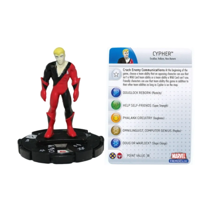 Сайфер, Marvel HeroClix - Giant-Size X-Men - Singles
Сайфер, Marvel HeroClix - Giant-Size X-Men - Singles