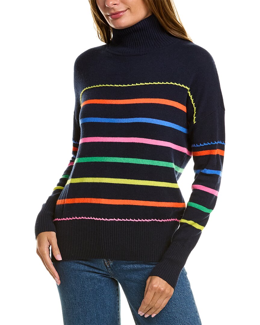 Осенний кашемировый свитер в бретонскую полоску Autumn Cashmere, синий
Осенний кашемировый свитер в бретонскую полоску Autumn Cashmere, синий