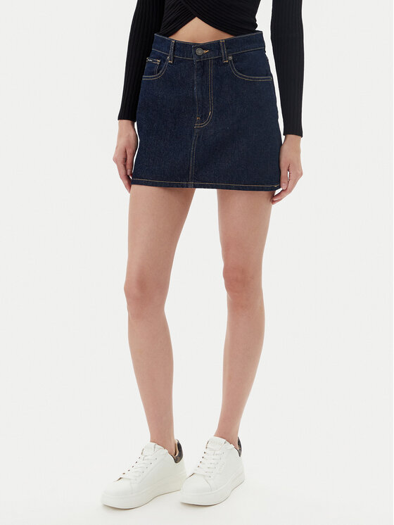 Джинсовая юбка обычного кроя W5YD0Q D5M4C Guess, синий
Джинсовая юбка обычного кроя W5YD0Q D5M4C Guess, синий