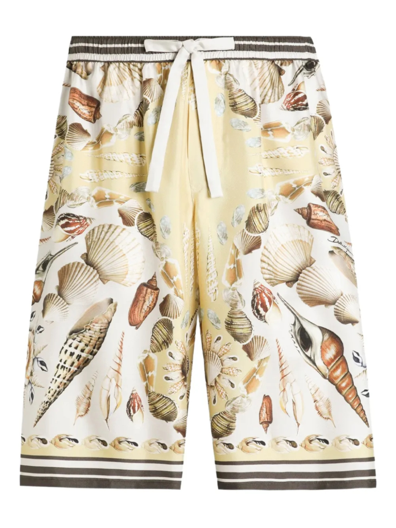 Dolce & Gabbana шелковые шорты-бермуды, нейтральный
Dolce & Gabbana шелковые шорты-бермуды, нейтральный