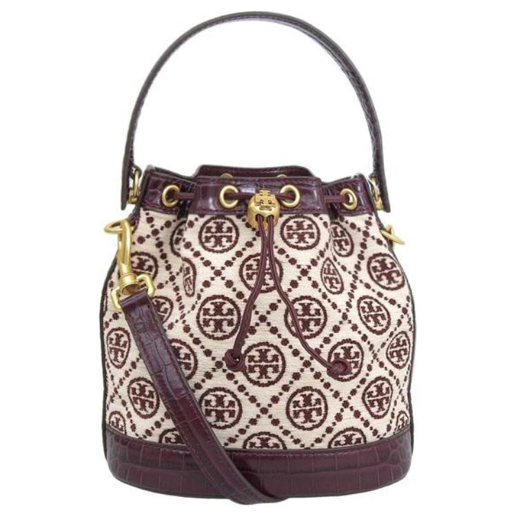 Сумка-ведро из махровой ткани с монограммой TB, повседневная женская сумка через плечо TORY BURCH
Сумка-ведро из махровой ткани с монограммой TB, повседневная женская сумка через плечо TORY BURCH