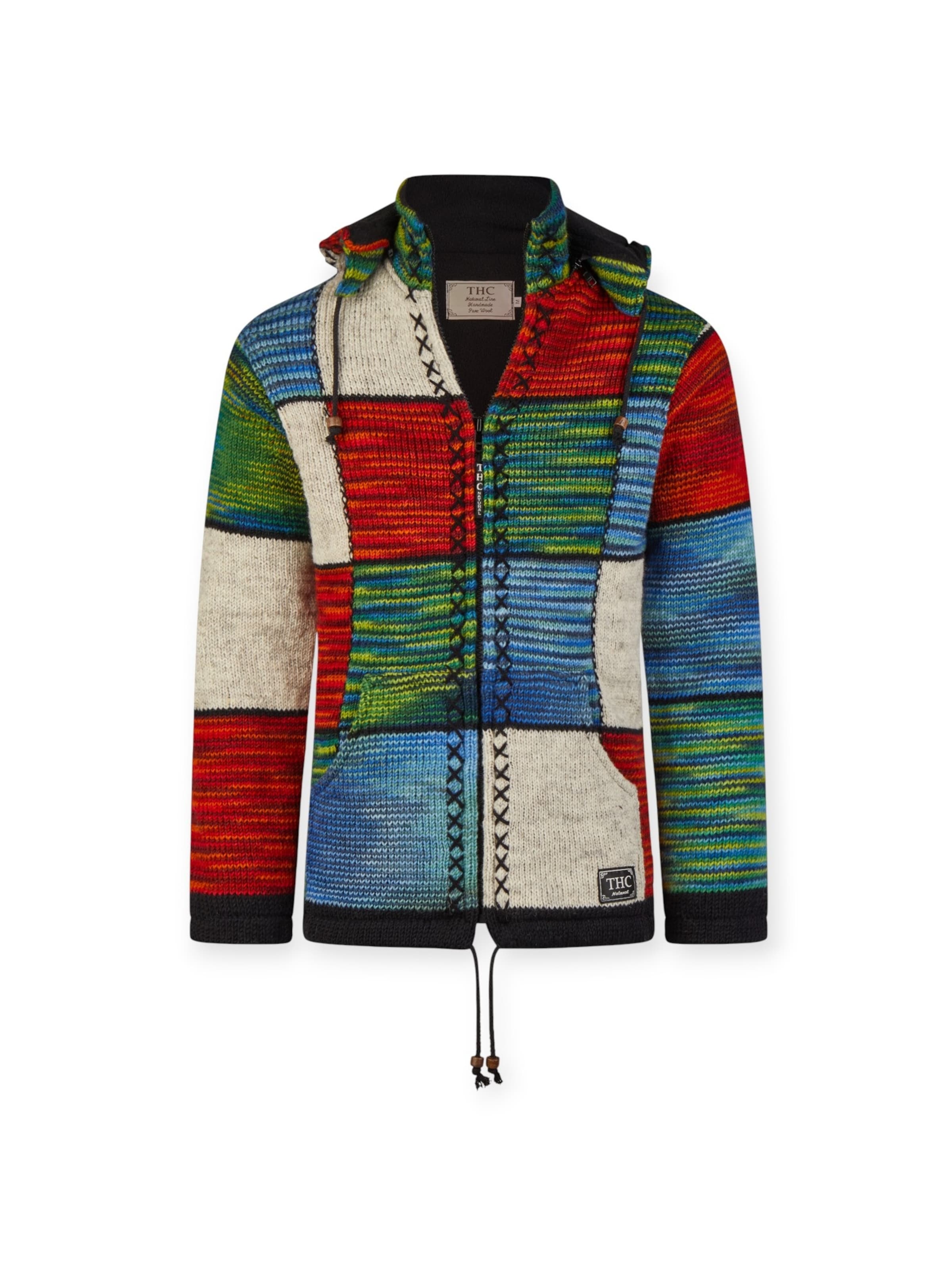 THC Natural Line Кардиган 'THC 803', мультиколор
THC Natural Line Кардиган 'THC 803', мультиколор