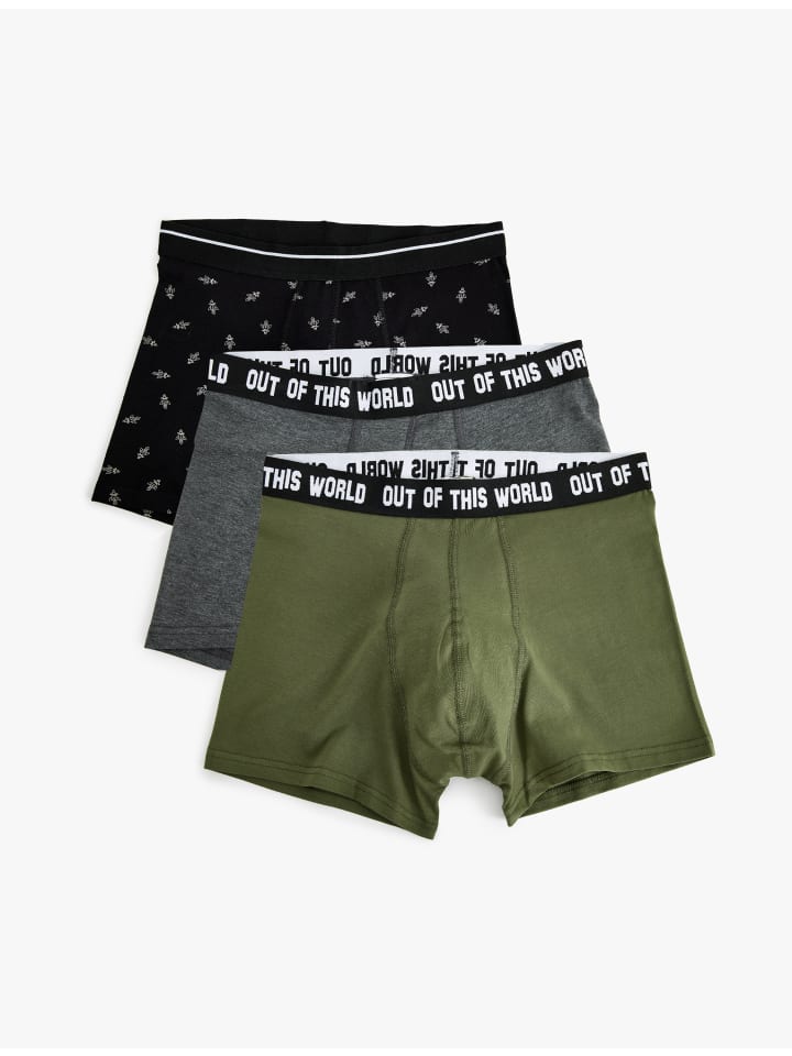 Трусы боксеры KOTON, зеленый
Трусы боксеры KOTON, зеленый