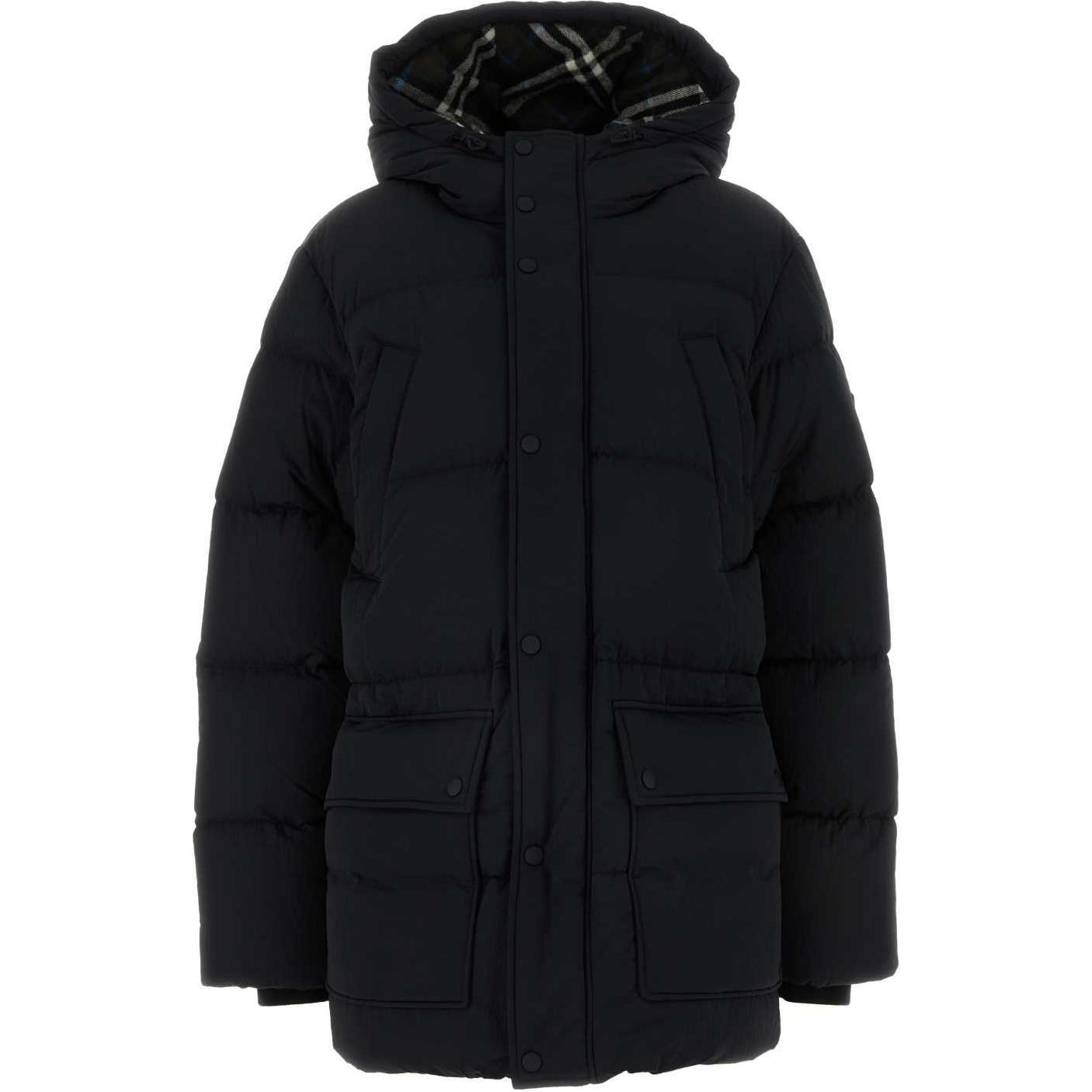 Burberry Расклешенная утепленная куртка с капюшоном, Black
Burberry Расклешенная утепленная куртка с капюшоном, Black