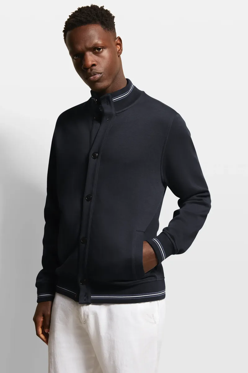 Толстовка bugatti с воротником-стойкой, цвет морской волны
Толстовка bugatti с воротником-стойкой, цвет морской волны