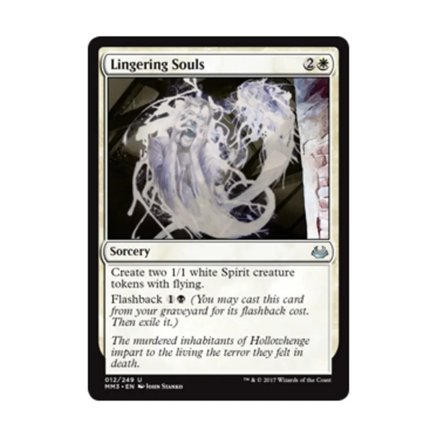 CCG Задержавшиеся души (U), MTG - Modern Masters 2017
CCG Задержавшиеся души (U), MTG - Modern Masters 2017