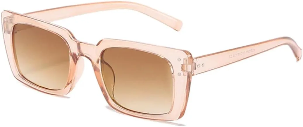 Модные солнцезащитные очки в оправе для женщин и мужчин, защита от УФ-излучения UV400, винтажные, стильные, для путешествий и вождения VVTWSSW, Champagne Tea
Модные солнцезащитные очки в оправе для женщин и мужчин, защита от УФ-излучения UV400, винтажные, стильные, для путешествий и вождения VVTWSSW, Champagne Tea