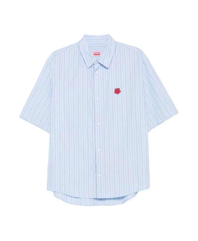 Синяя рубашка с цветочной вышивкой Kenzo, синий
Синяя рубашка с цветочной вышивкой Kenzo, синий