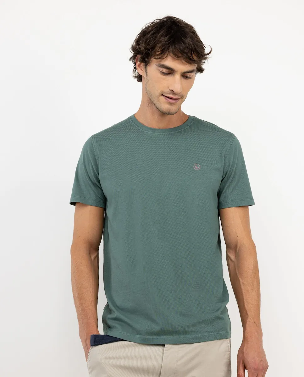 Мужская базовая однотонная футболка El Ganso, хаки
Мужская базовая однотонная футболка El Ganso, хаки