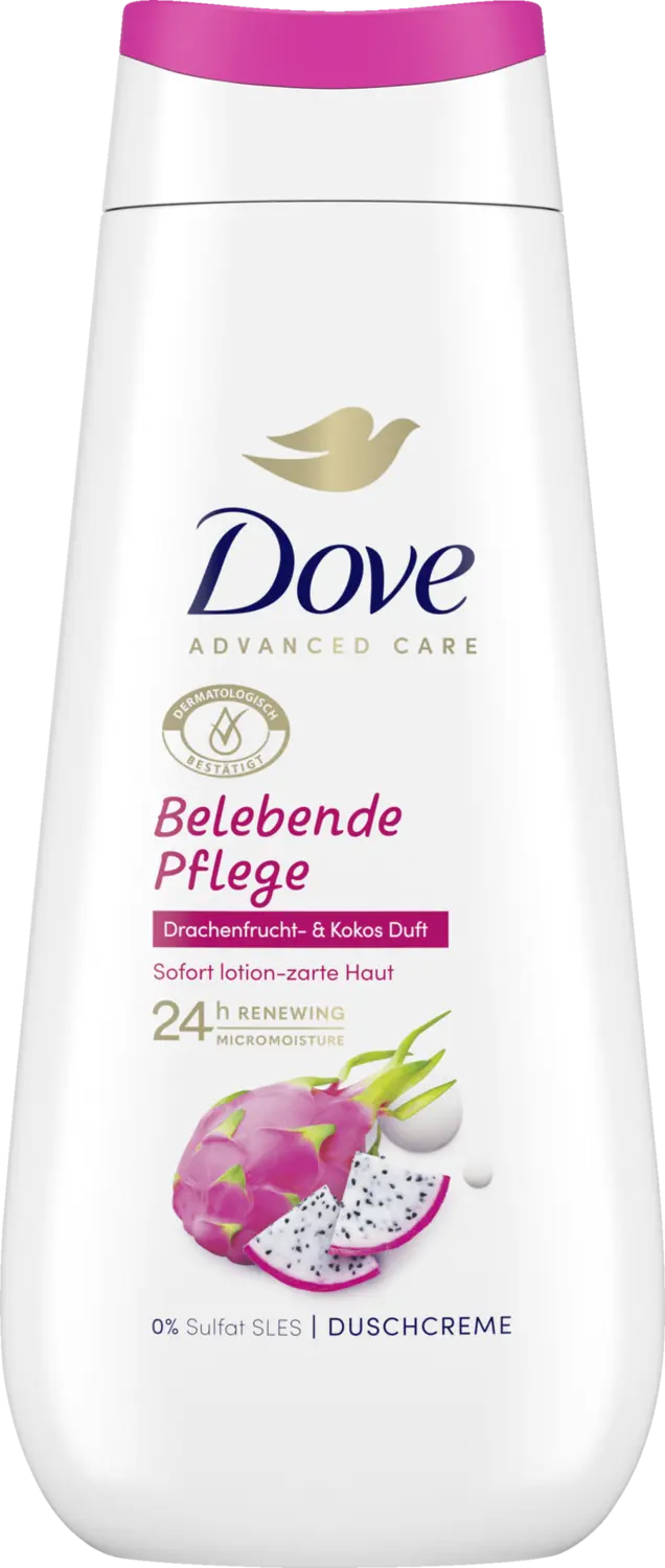 Гель для душа Dove Pflegedusche Advanced Care Belebende Pflege
Гель для душа Dove Pflegedusche Advanced Care Belebende Pflege