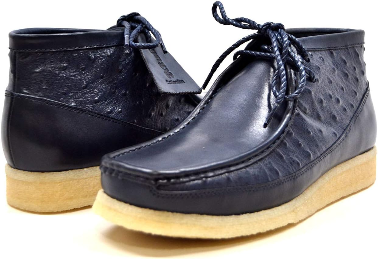 Коллекция British Walkers Мужские кожаные и замшевые ботинки на шнуровке British Collection, Navy Ostrich
Коллекция British Walkers Мужские кожаные и замшевые ботинки на шнуровке British Collection, Navy Ostrich