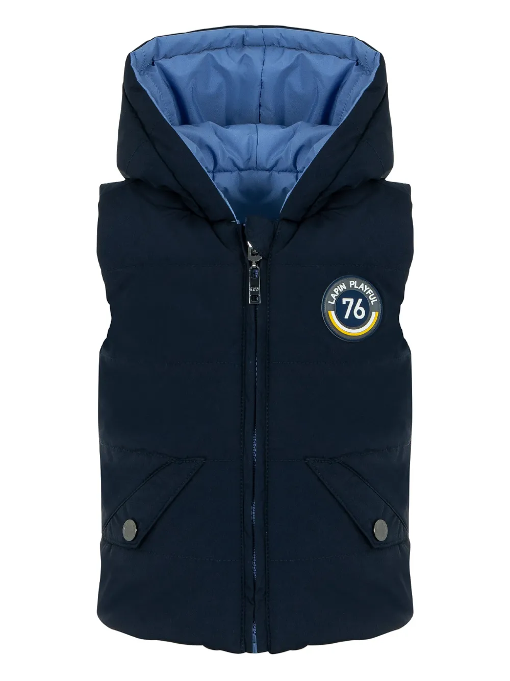 Двусторонний жилет Lapin House, синий
Двусторонний жилет Lapin House, синий