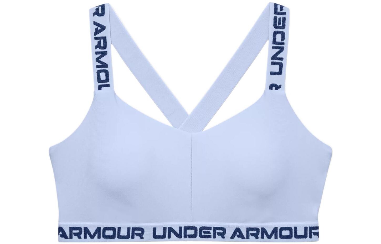 Спортивное нижнее белье Strappy для женщин, простое, синее Under Armour
Спортивное нижнее белье Strappy для женщин, простое, синее Under Armour