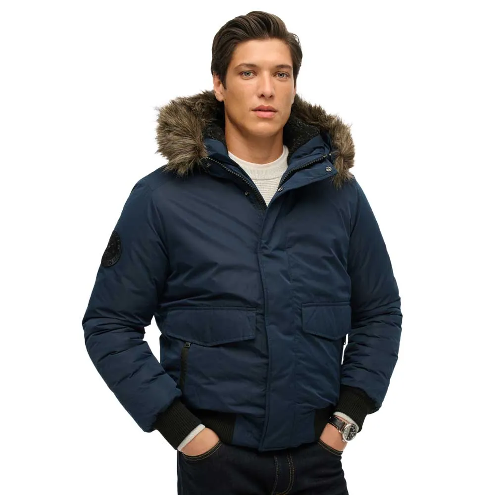 Куртка Superdry Everest, синий 
Куртка Superdry Everest, синий