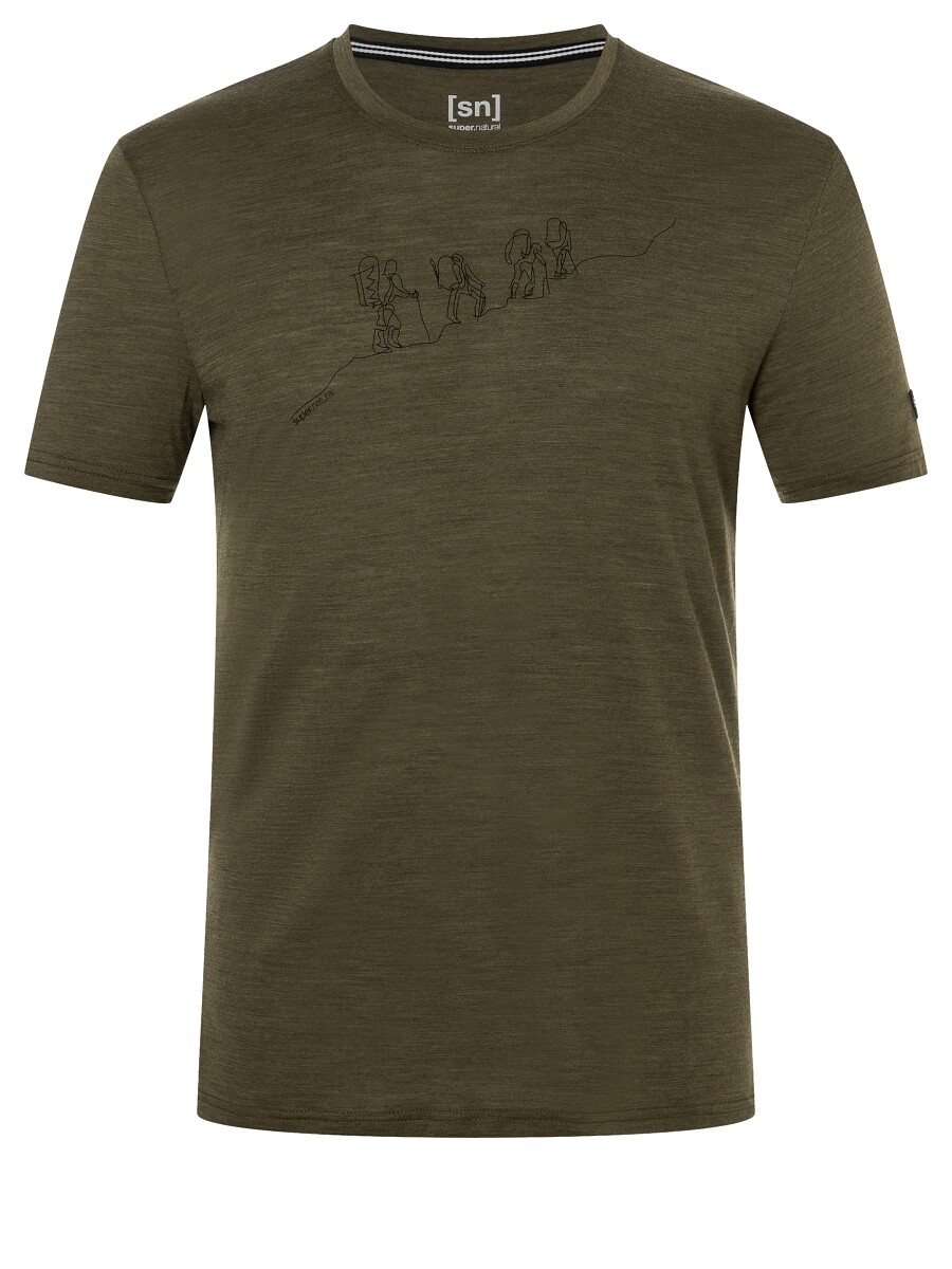 Рубашка super.natural für Herren, aus Merinowolle, зеленый
Рубашка super.natural für Herren, aus Merinowolle, зеленый