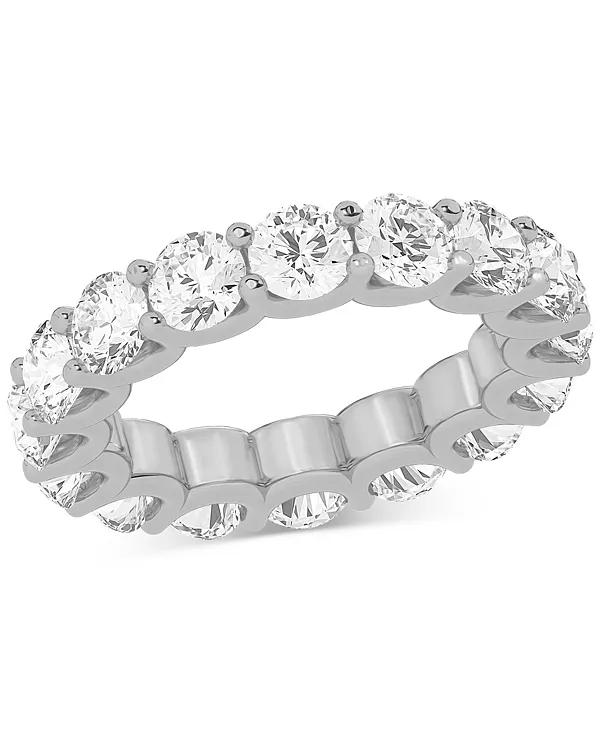 Бриллиантовое кольцо вечности (4 карата) из платины или 14-каратного золота Macy'S, platinum
Бриллиантовое кольцо вечности (4 карата) из платины или 14-каратного золота Macy'S, platinum