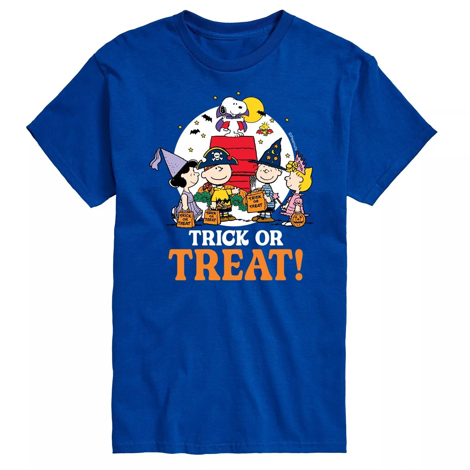 Футболка Big & Tall Peanuts Trick Or Treat Licensed Character, синий
Футболка Big & Tall Peanuts Trick Or Treat Licensed Character, синий