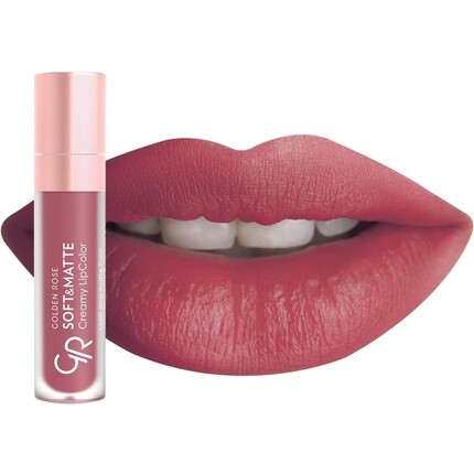 Golden Rose Soft Matte Creamy Lipcolor Liquid Creamy Lipstick 112
Golden Rose Soft Matte Creamy Lipcolor Liquid Creamy Lipstick 112