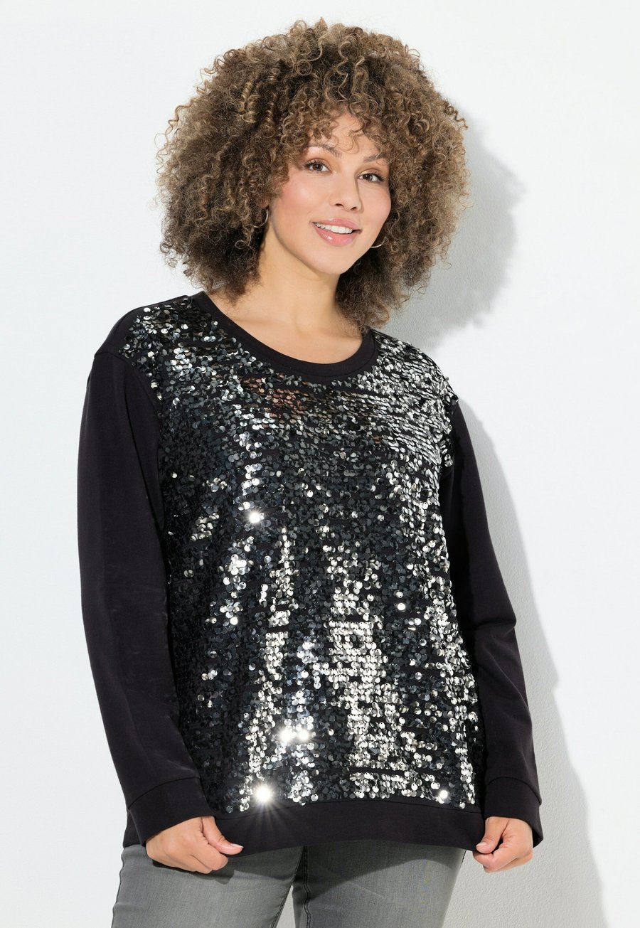 Толстовка Ulla Popken SEQUINED, Black
Толстовка Ulla Popken SEQUINED, Black