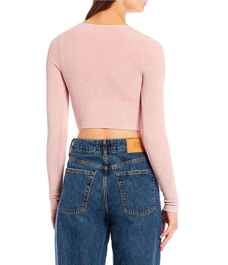 Укороченный топ без шнурков с длинными рукавами BDG Urban Outfitters Josie Acid Wash, розовый
Укороченный топ без шнурков с длинными рукавами BDG Urban Outfitters Josie Acid Wash, розовый