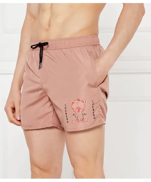 Пляжные шорты Regular fit Iceberg, бежевый
Пляжные шорты Regular fit Iceberg, бежевый