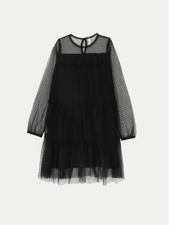 Платье на каждый день стандартного кроя Coccodrillo, черный
Платье на каждый день стандартного кроя Coccodrillo, черный