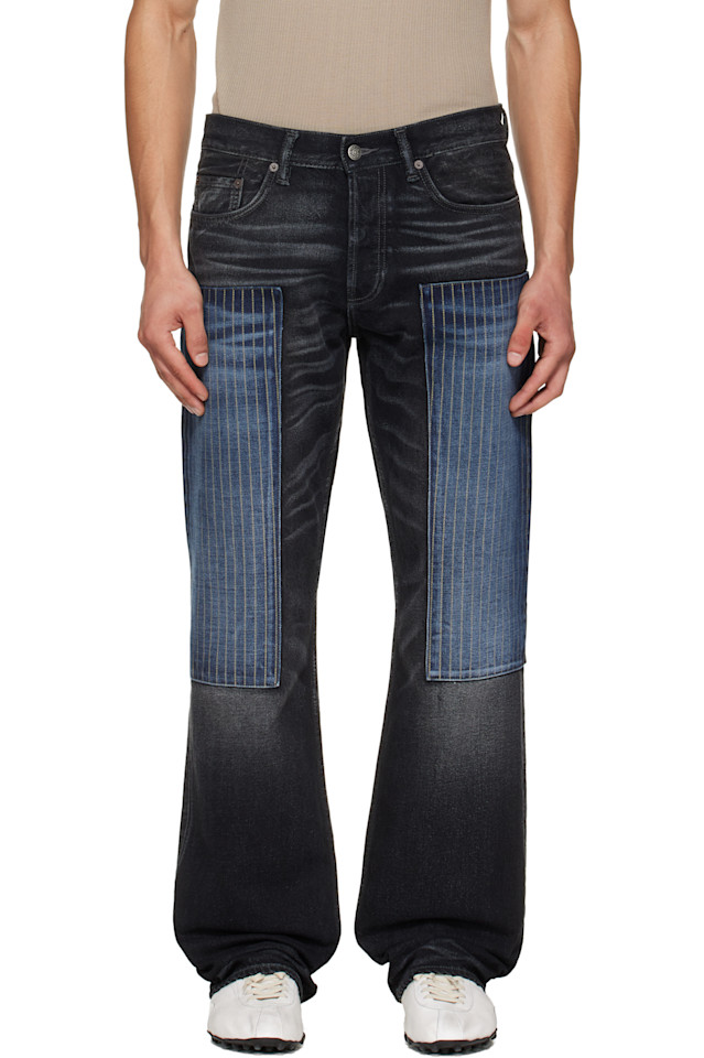 Джинсы в стиле пэчворк 2010 года Acne Studios, черный
Джинсы в стиле пэчворк 2010 года Acne Studios, черный