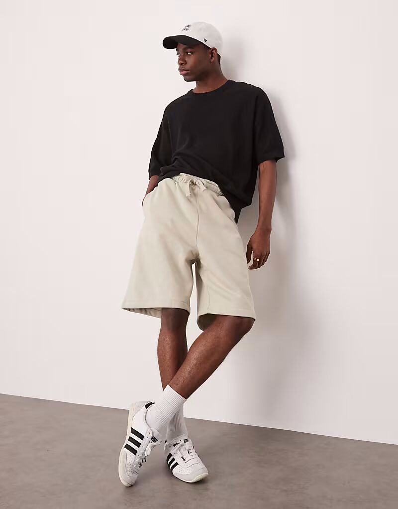 Шорты свободного покроя ASOS DESIGN плотностью 400 г/м² светло-бежевого цвета - BEIGE
Шорты свободного покроя ASOS DESIGN плотностью 400 г/м² светло-бежевого цвета - BEIGE