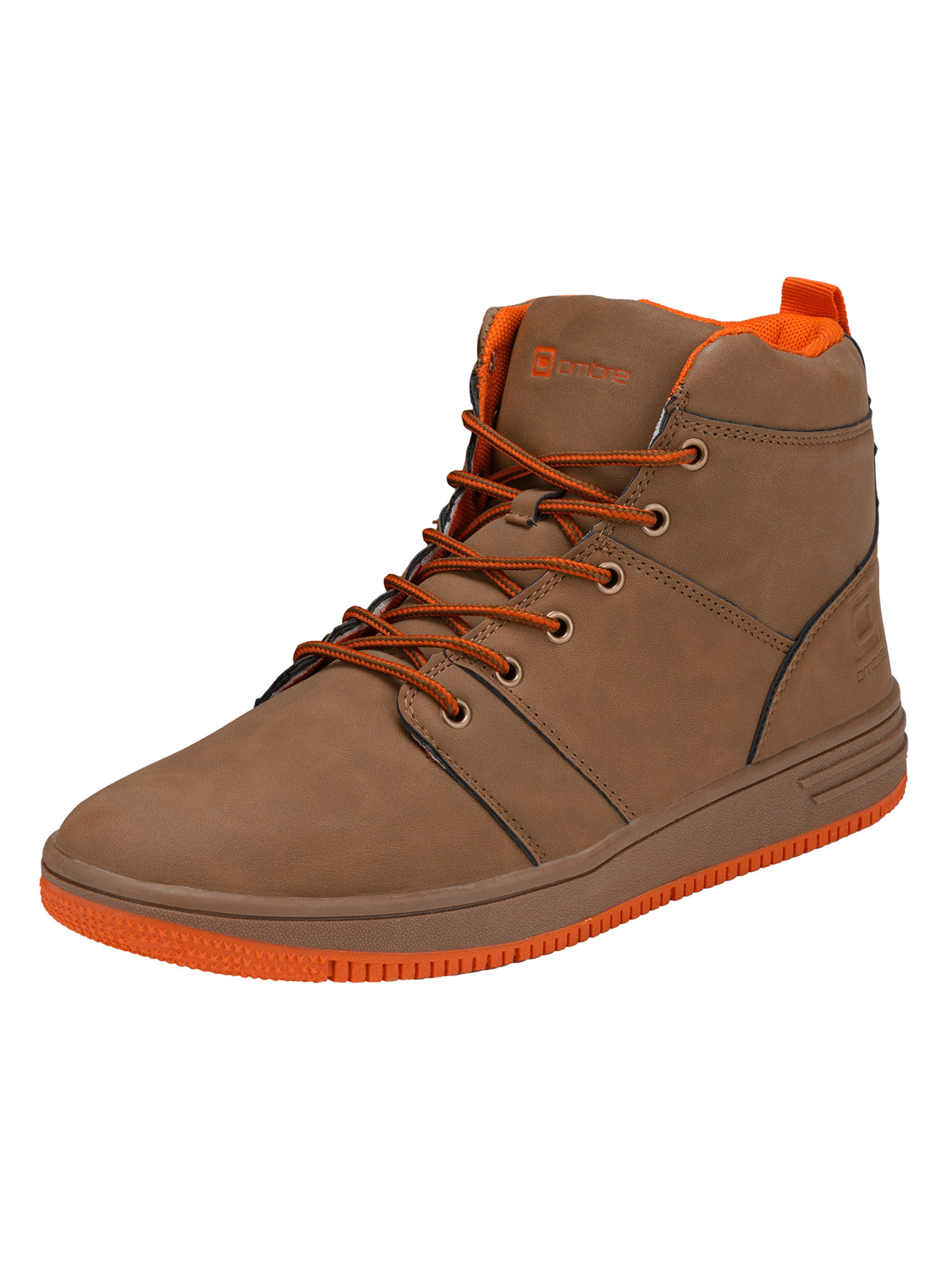 Ombre Кроссовки High-Top в коричневом цвете
Ombre Кроссовки High-Top в коричневом цвете