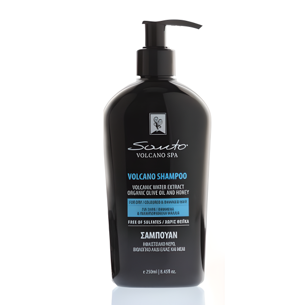 Питательный шампунь для сухих, поврежденных и окрашенных волос, 250 мл Santo Volcano Spa
Питательный шампунь для сухих, поврежденных и окрашенных волос, 250 мл Santo Volcano Spa