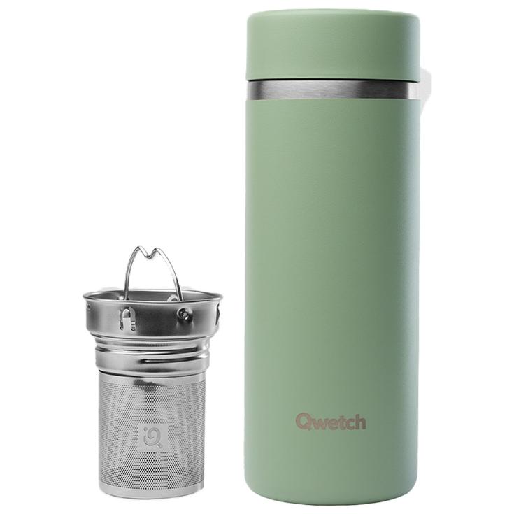 Кружка théière isotherme 400 мл матово-зеленая тиллеул Qwetch
Кружка théière isotherme 400 мл матово-зеленая тиллеул Qwetch