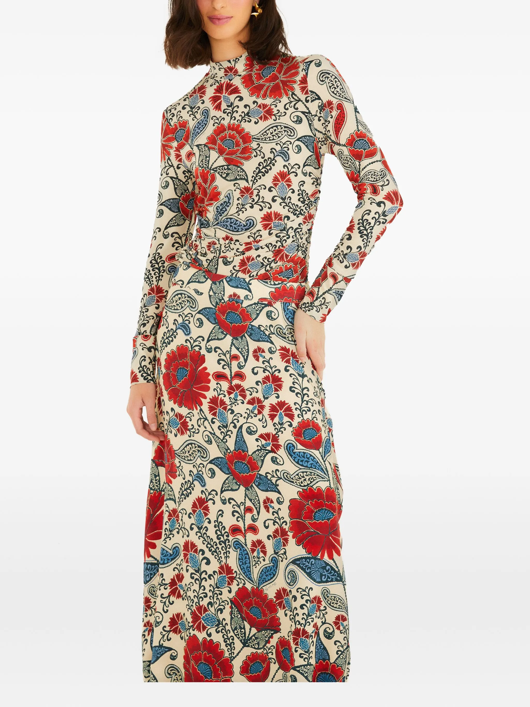 Макси-юбка в цветочек Farm Rio, нейтральный
Макси-юбка в цветочек Farm Rio, нейтральный